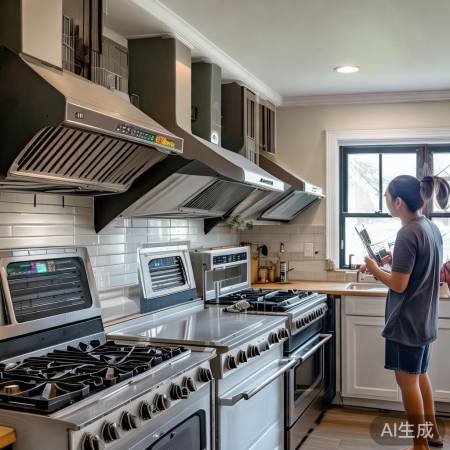 比孔径,选实用油烟机