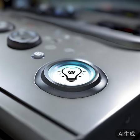 找关灯按钮,图标各异