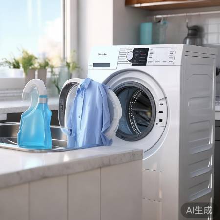 “选对洗涤,短袖永新”