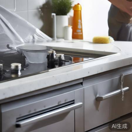 清洗遵说明，排净积水，查燃气管