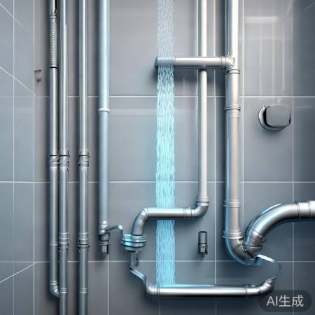 管路直走,避免堵塞