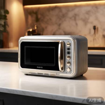 迷你微波炉，精致艺术品