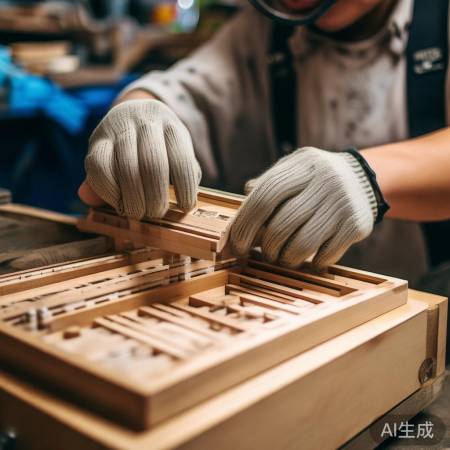 固定木头卡码步骤