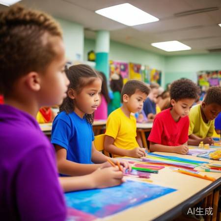 色彩丰富，情感表达强