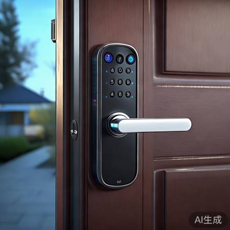 智能锁体独立安装，家居安全新选择