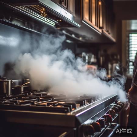 检查火力调小火,油烟机请专业修