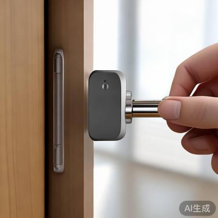 智能家居新选择：全自动指纹锁挂件，安全便捷生活必备
