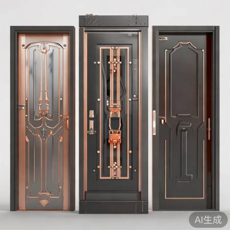 防盗门材质多样，钢制最常见