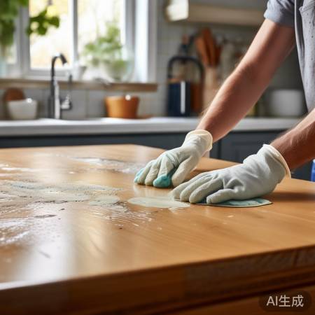 酒精除霉斑,擦后通风