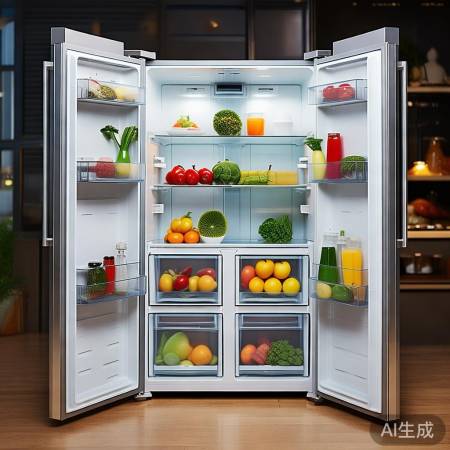 大容量冰箱,分区不串味