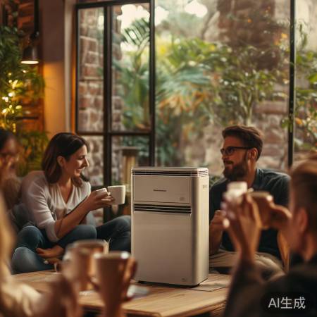 奥克斯咖啡色空调，打造家居舒适新选择