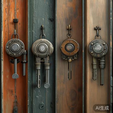 指纹锁把手：精准开启家的安全之门