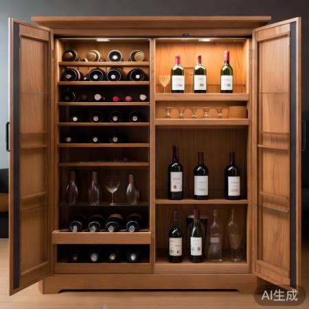简约酒柜，实用美观