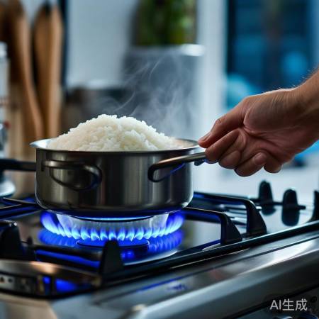 燃气灶蒸饭技巧