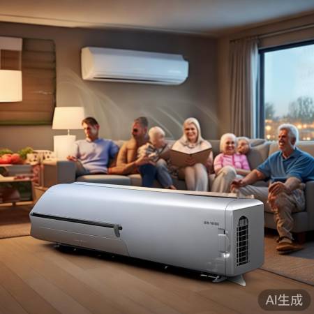 全家适用空调，四季温暖凉爽