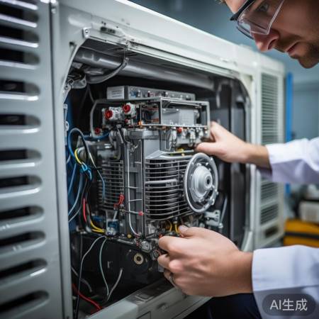 压缩机检查,电路连接