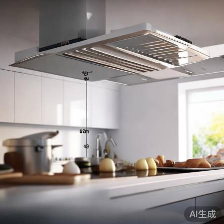 厨房排烟管,60-70cm最佳