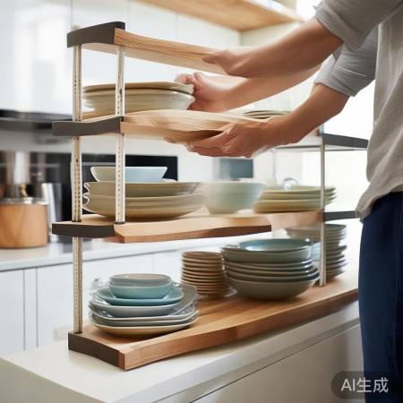 新架子设计,轻拿轻放,保持清洁