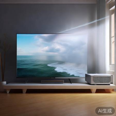 投影仪暗室佳,强光下逊色