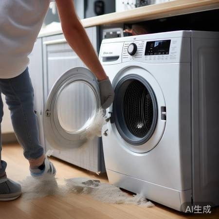 洗衣机定期清洁,防细菌滋生