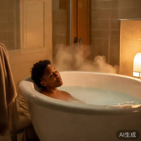 冬天洗澡,舒舒服服