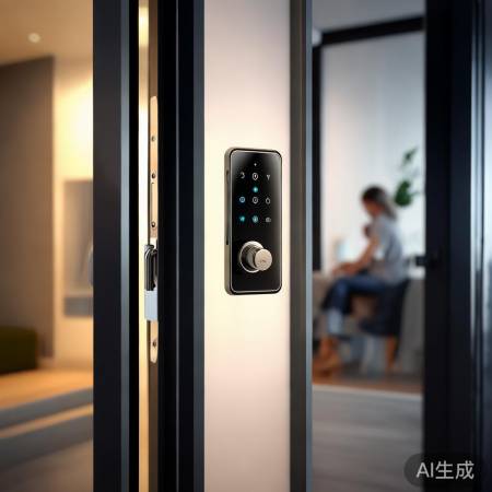 智能锁开锁，手机即时通知，安全生活新体验