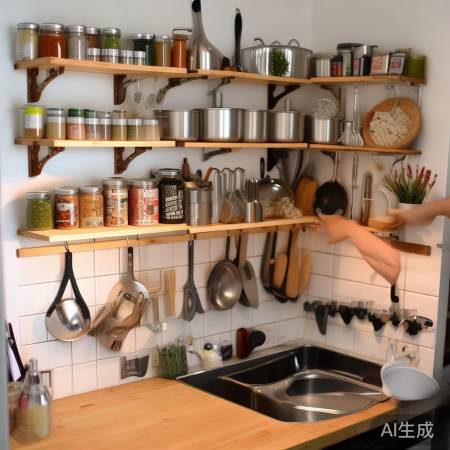 拐角墙面巧利用