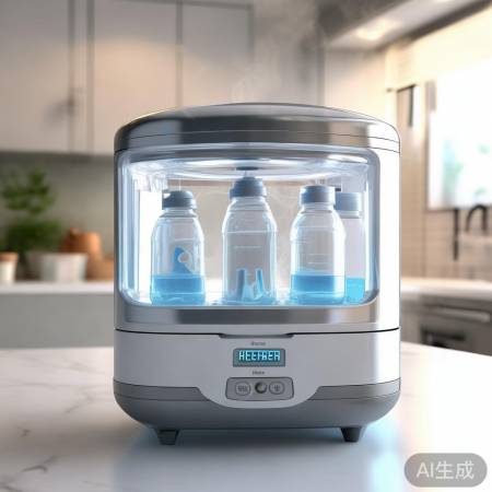 婴儿用品必看：Hegen奶瓶消毒柜，高温消毒新选择