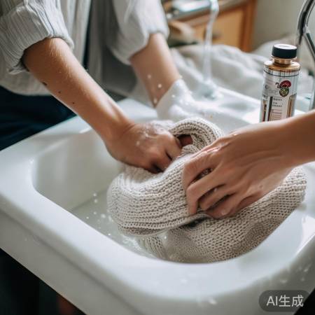 手动洗衣防缩水