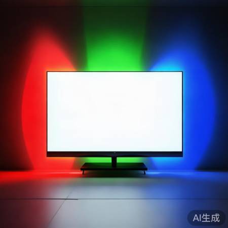 电视画面显示白色原理揭秘