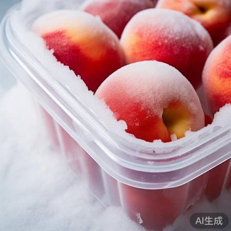 冷冻桃子更美味