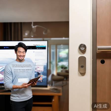 美的智能锁连接电视教程：轻松实现电视控制门锁