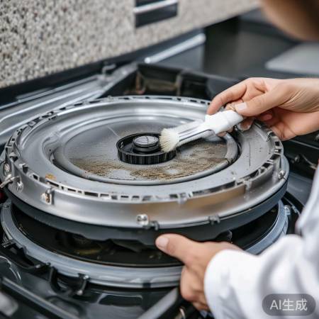 清洁风轮减噪音