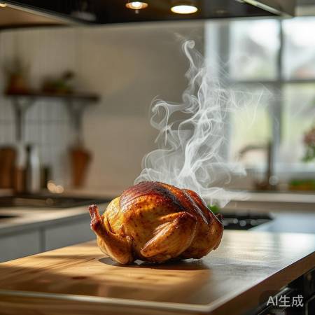 厨房变香秘技,烤鸡清洗法