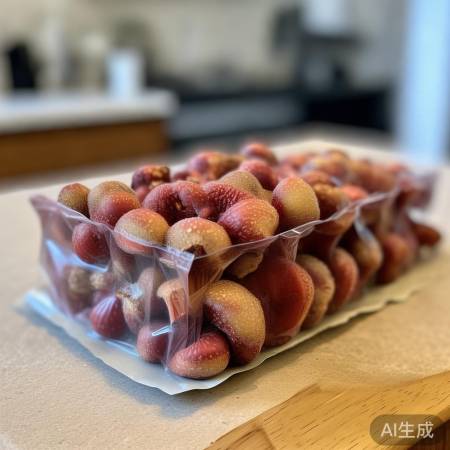 速冻灵芝解冻变色