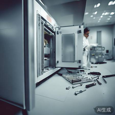 消毒柜清洁,螺丝归位,避免导轨