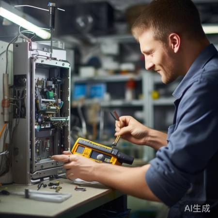 智能锁维修不难,电池或零件问题