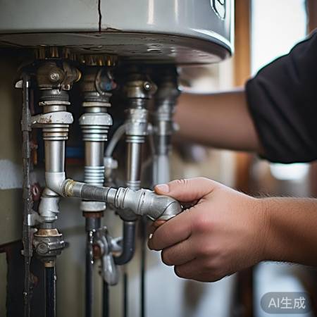 “连接水管，注意牢固防漏”