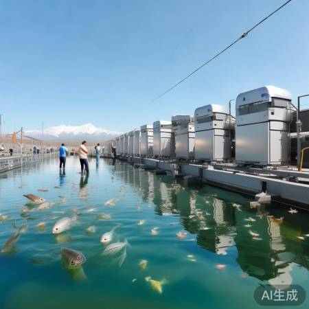 “空气能系统助力水产养殖过冬”