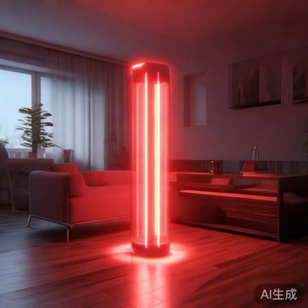 家居健康之光:红光消毒灯管