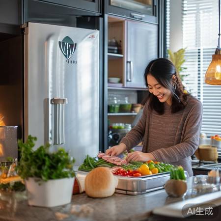 哈士奇冰箱：冷冻保鲜，尽享美味时光