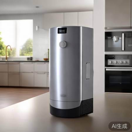 “一键启动风驰空气能热水器”