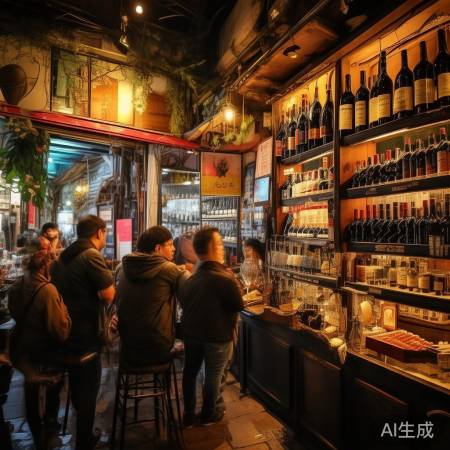 武汉网红酒吧：酒柜里的音乐派对圣地