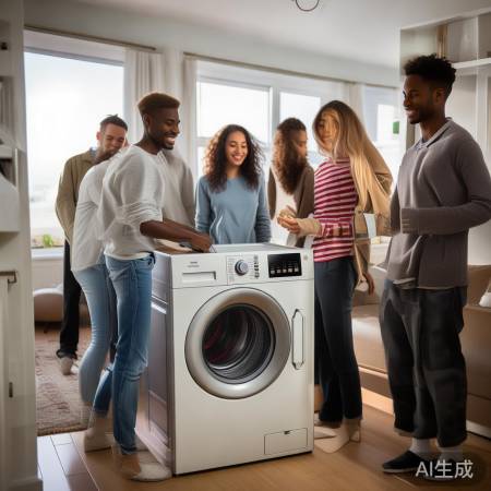 奥克斯洗衣机出租房：轻松租赁，品质生活无忧
