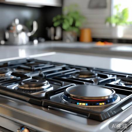 Opalcn燃气灶双灶灶芯：高效节能厨房必备之选