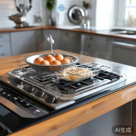 集成灶轻松蒸出完整水嫩鸡蛋