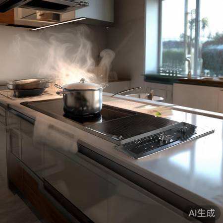 集成灶除油烟,掌控火候佳