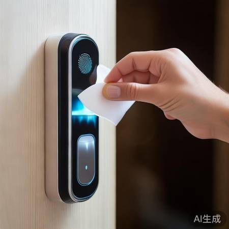 指纹锁清洁延长寿命