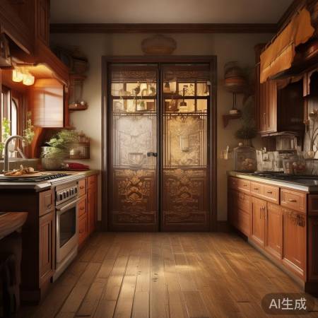 厨房门与燃气灶摆放禁忌，家居风水大揭秘