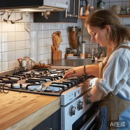 燃气灶不通电排查法